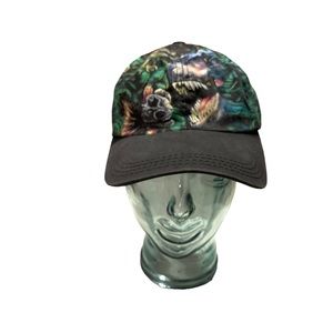 1996 Jurassic Park Universal Studios Islands Of Adventure Dinosaur SnapBack Hat